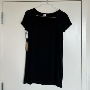 Aritzia Black T-shirt Dress New With Tags